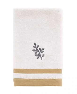 Avanti Sketched Flower Fingertip Bedding 11" x 18" - White