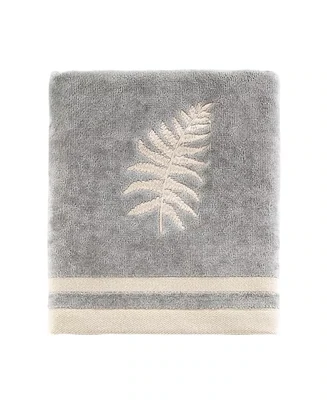 Avanti Moon Garden Hand Towel Bedding, Grey