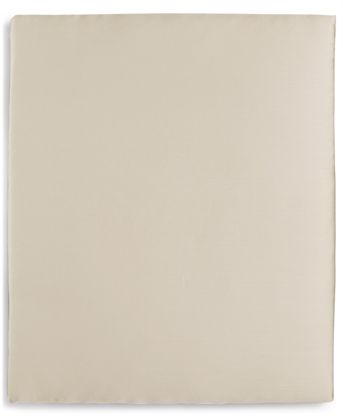Martha Stewart Collection Open Stock Solid Cotton 400 Thread Count Fitted Sheet, Twin - Latte (Tan)