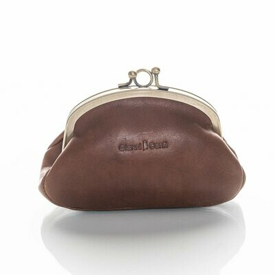 Gianni Conti Classic Clip Top Purse