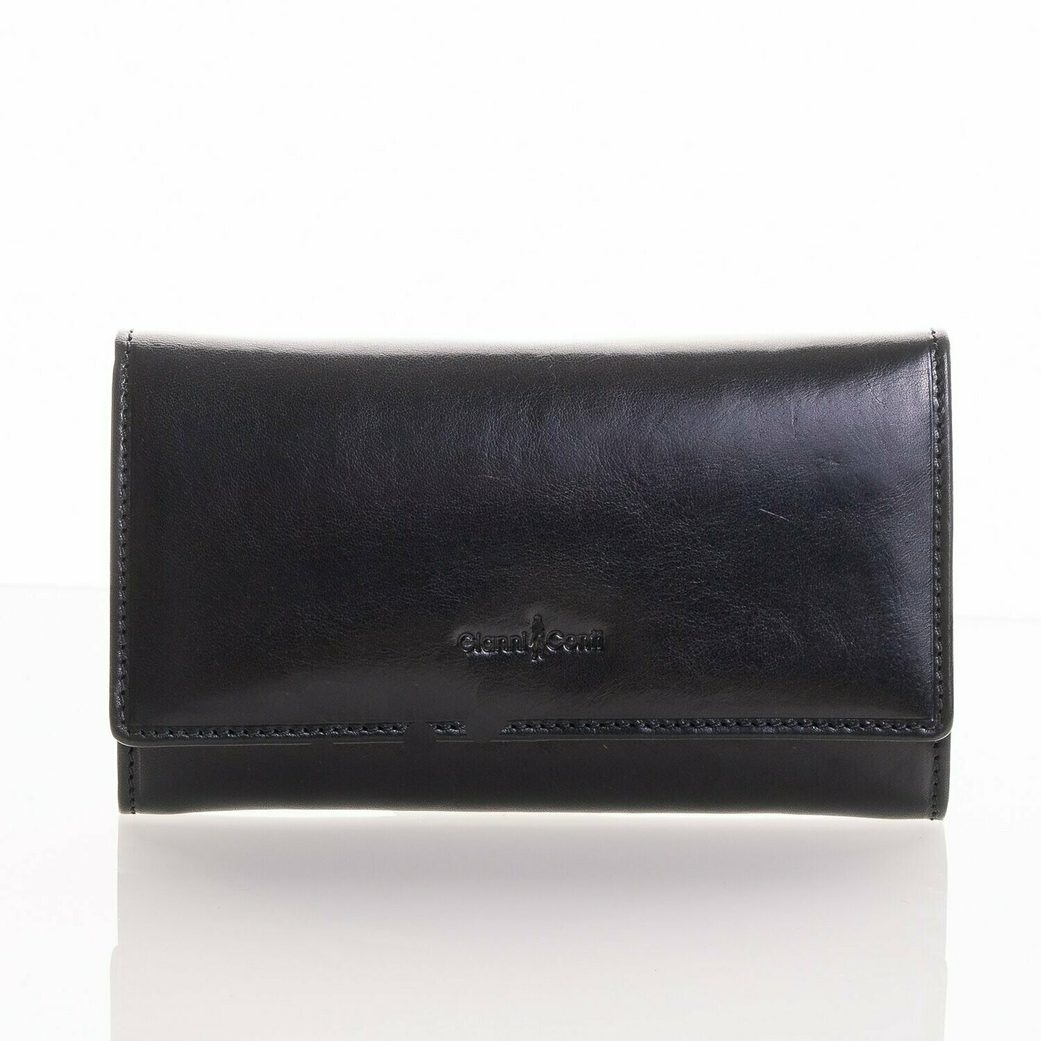 Gianni Conti Flap Front Matinee Purse, Colour: Black