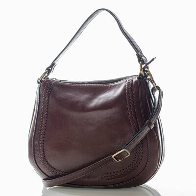 Gianni Conti Medium Multiway Bag, Colour: Brown