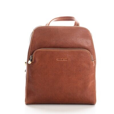 Gianni Conti Everyday Backpack, Colour: Cognac