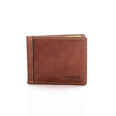 Gianni Conti Credit Card Wallet with Money Clip