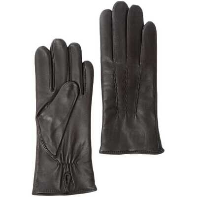 Ladies Leather Gloves in Brown