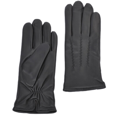 Ladies Leather Gloves in Black