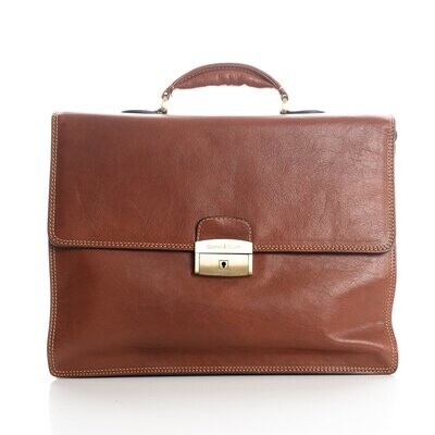 Gianni Conti Leather Briefcase