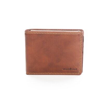 Gianni Conti Bi Fold Wallet with Flap Up