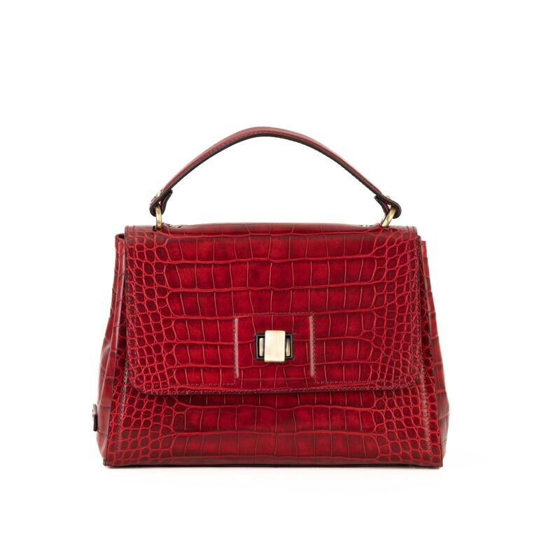 Gianni Conti Medium Multiway Mock Croc
