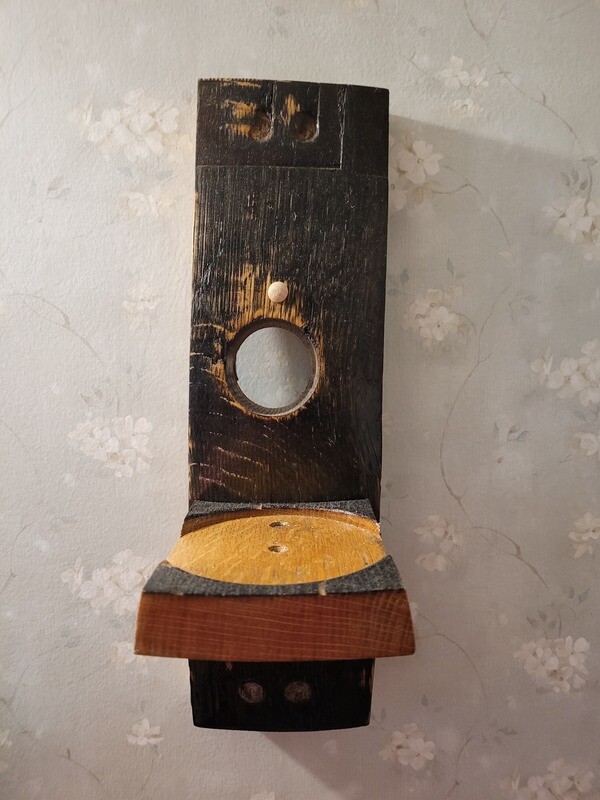 Wine Stave Candle holder