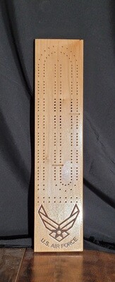 Cribbage Board 2-Track Air Force