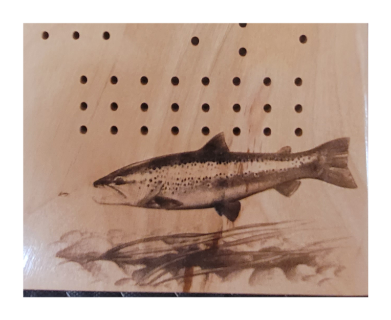 Cribbage Board 3-Track fishing