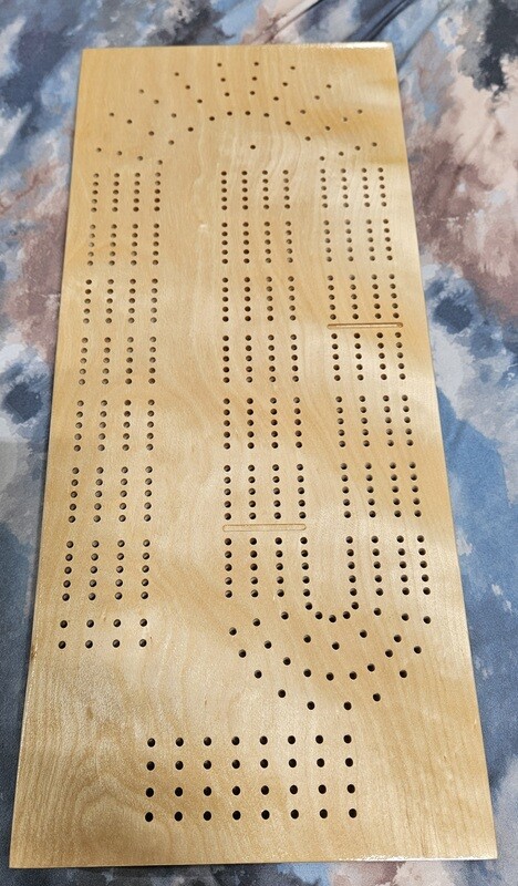 4 Track Cribbage Board