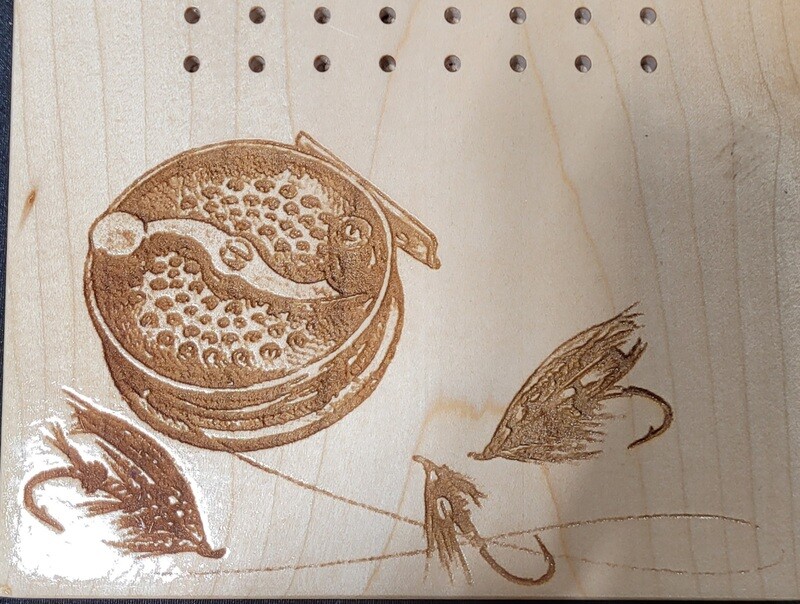 Cribbage Board 3-Track Fishing