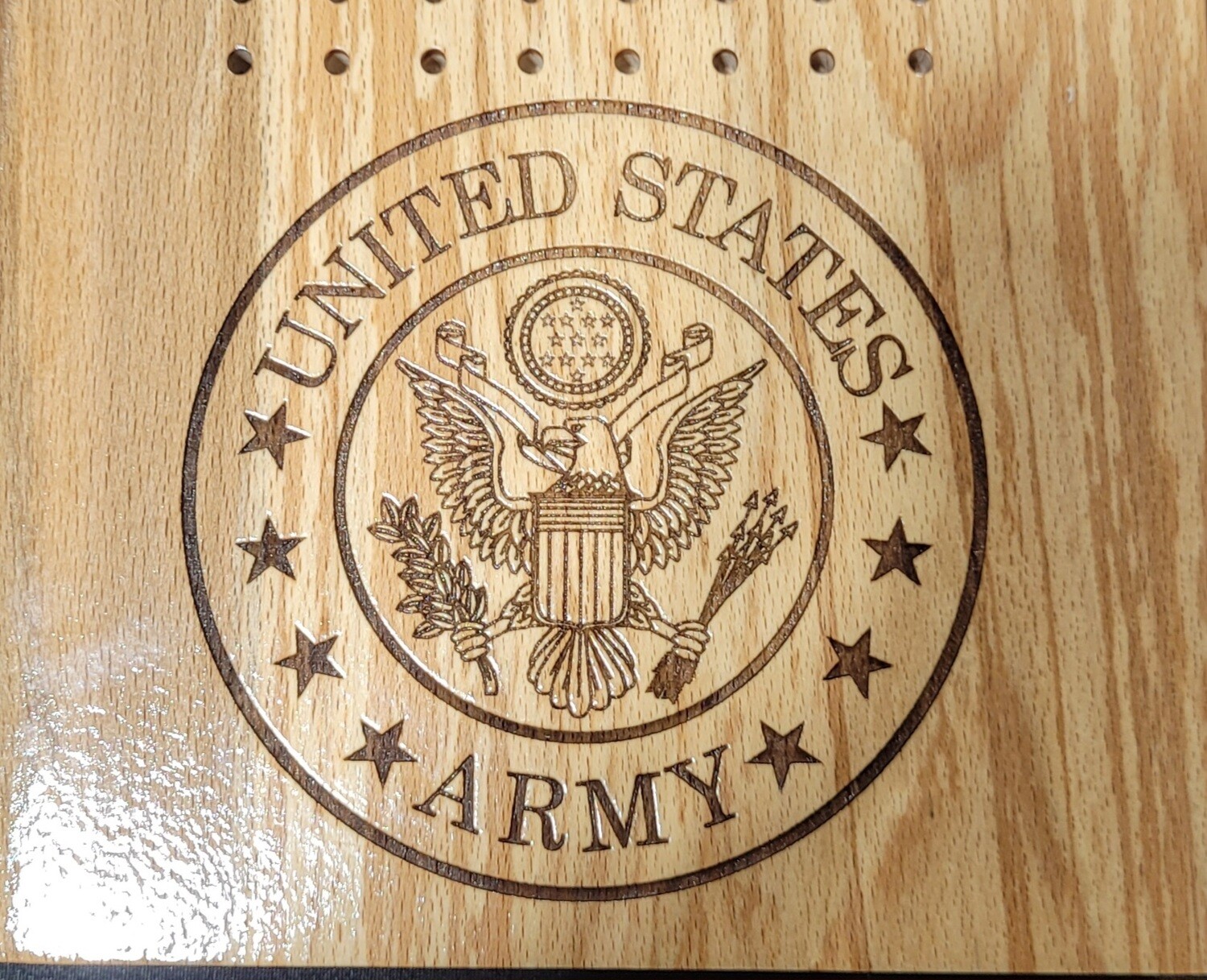 Cribbage Board 3-Track Army