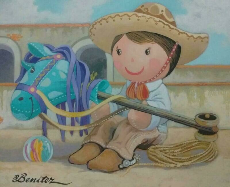 &quot;Mi Caballito Azul&quot;