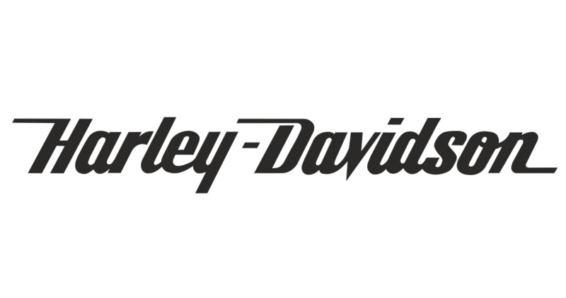 Harley-Davidson Text Logo Premium Vinyl Decal