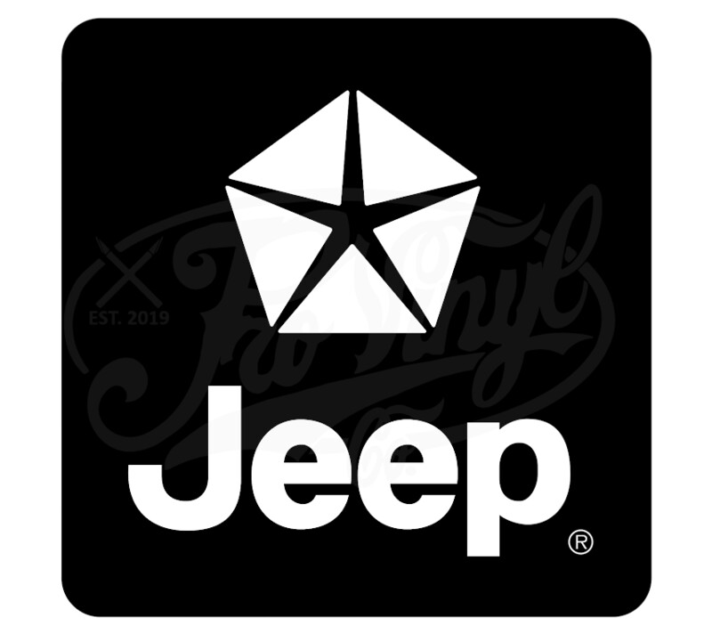 Chrysler Jeep Square Logo