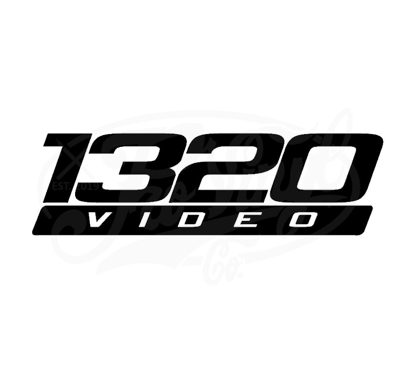 1320 Video Logo Vinyl Decal Sticker