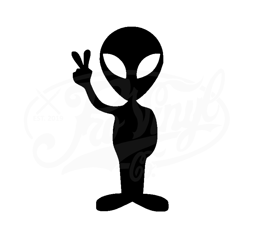 Alien Peace Sign