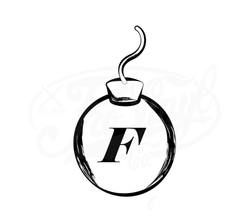 Drop the F Bomb - Vinyl Decal Sticker