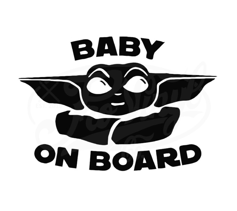 Baby Yoda On Board
