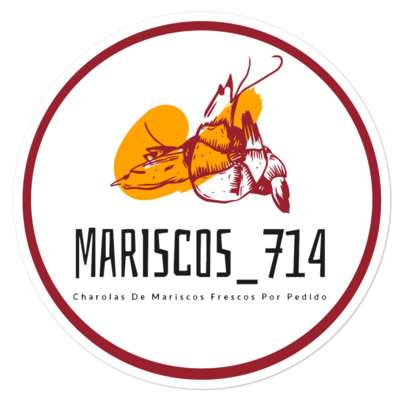Mariscos_714 Printed Vinyl Sticker