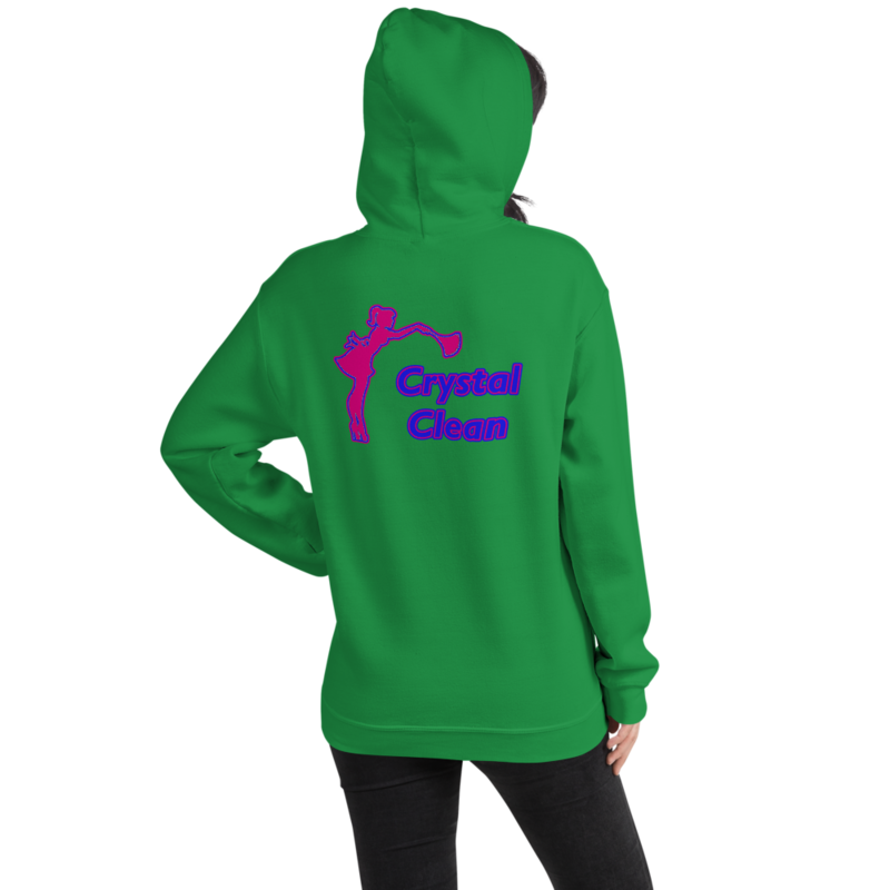 Crystal Clean Hoodie - Large Back Logo