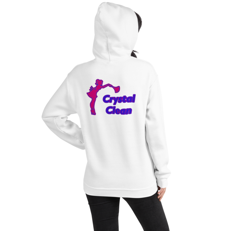 Crystal Clean Hoodie - Large Back Logo