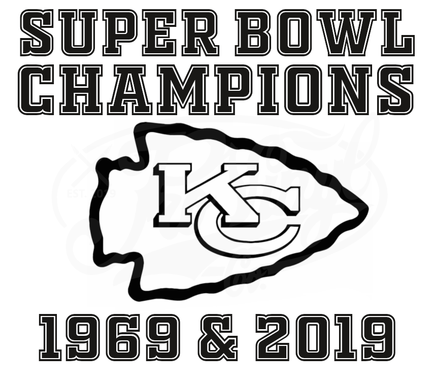 Kansas City Super Bowl Champions 1969 &amp; 2019