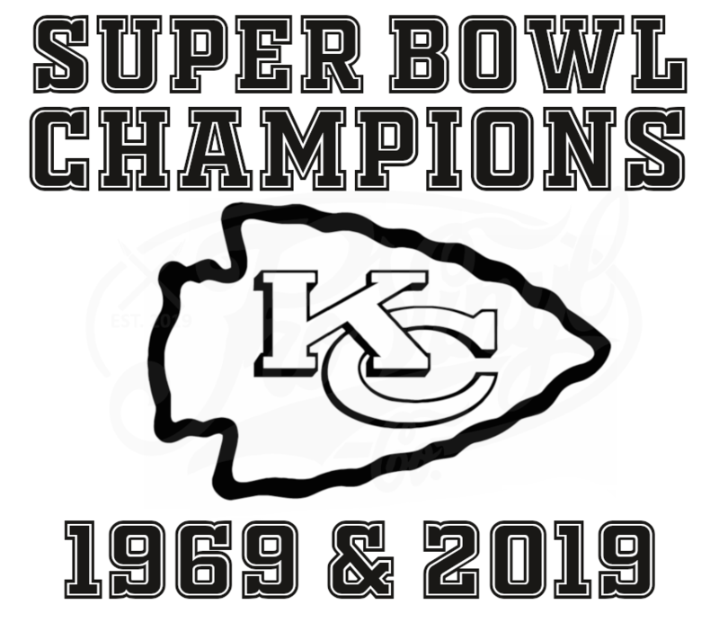 Kansas City Super Bowl Champions 1969 &amp; 2019