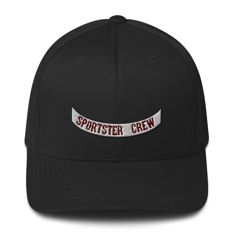 Sportster Crew Rocker Logo Flexfit Hat