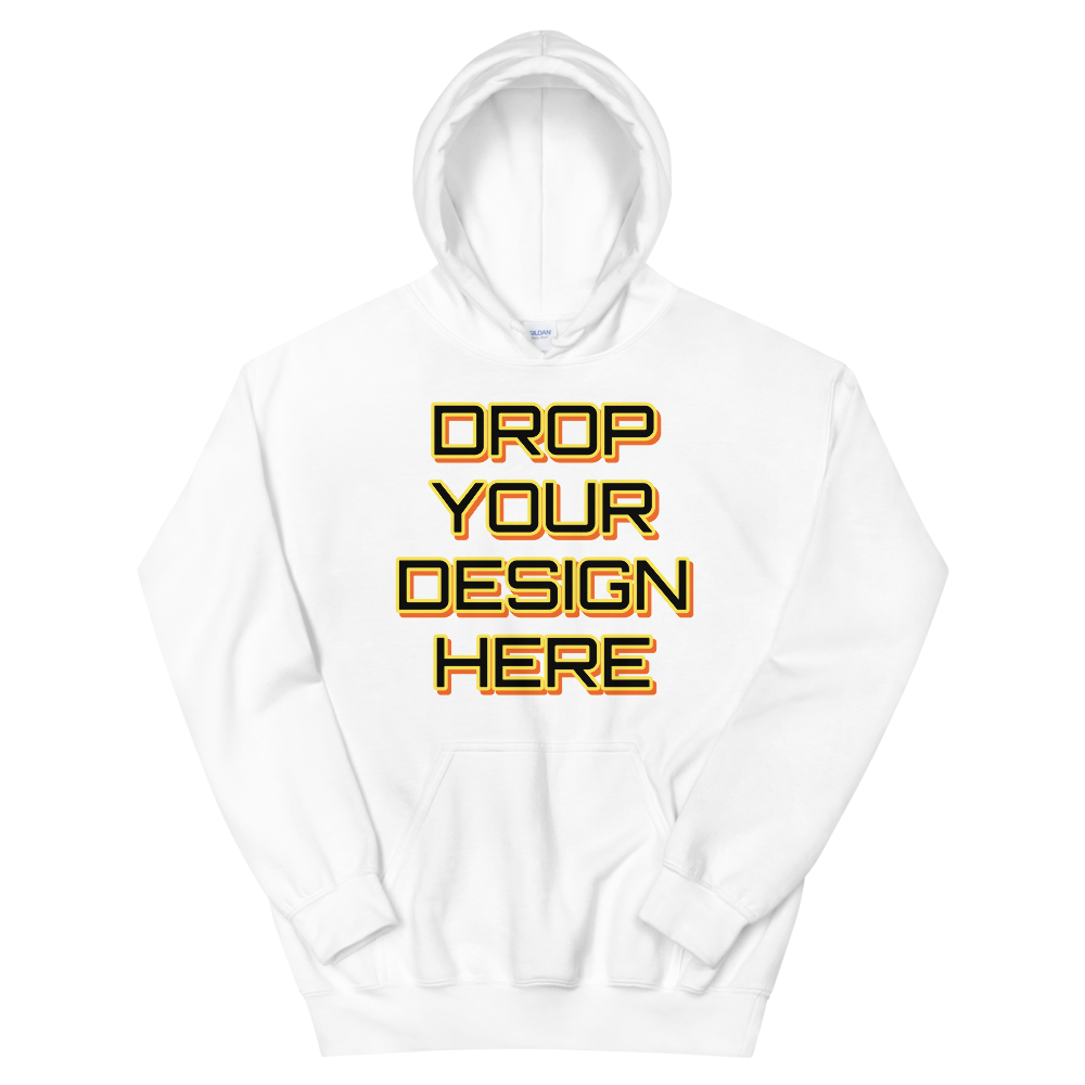 Make your own Hoodie!, Color: White, Size: S
