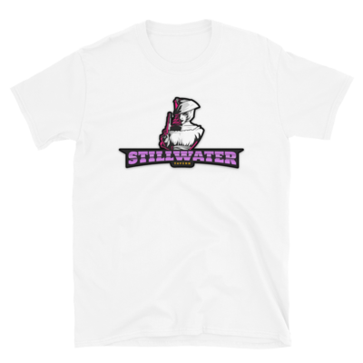 Stillwater Tavern Pirate Girl Logo Short-Sleeve Unisex T-Shirt