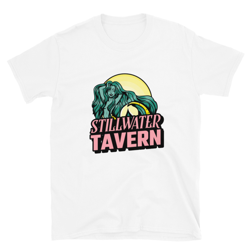 Stillwater Tavern Mermaid Logo Short-Sleeve Unisex T-Shirt