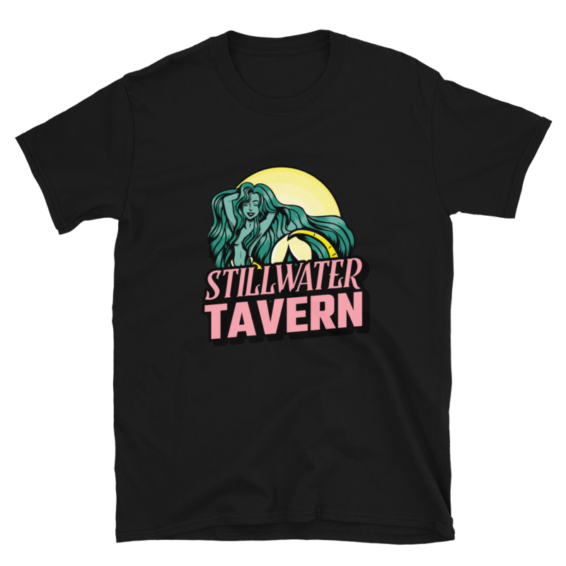 Stillwater Tavern Mermaid Logo Short-Sleeve Unisex T-Shirt
