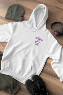 Crystal Clean Hoodie - Unicorn on front, Text on back
