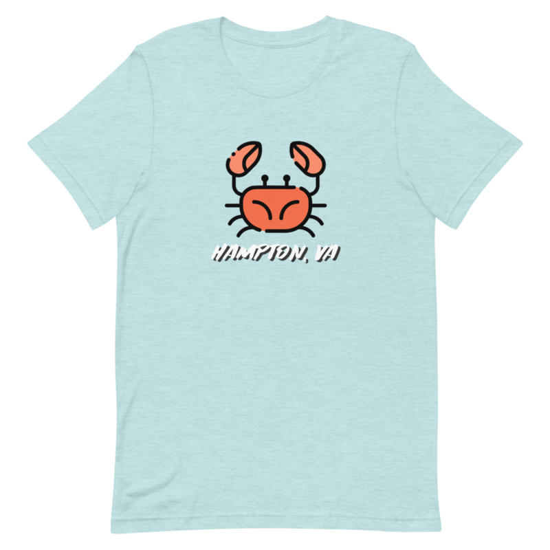 Hampton, VA Crab T-Shirt