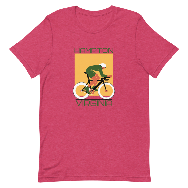 Hampton, Virginia Bicycler T-Shirt