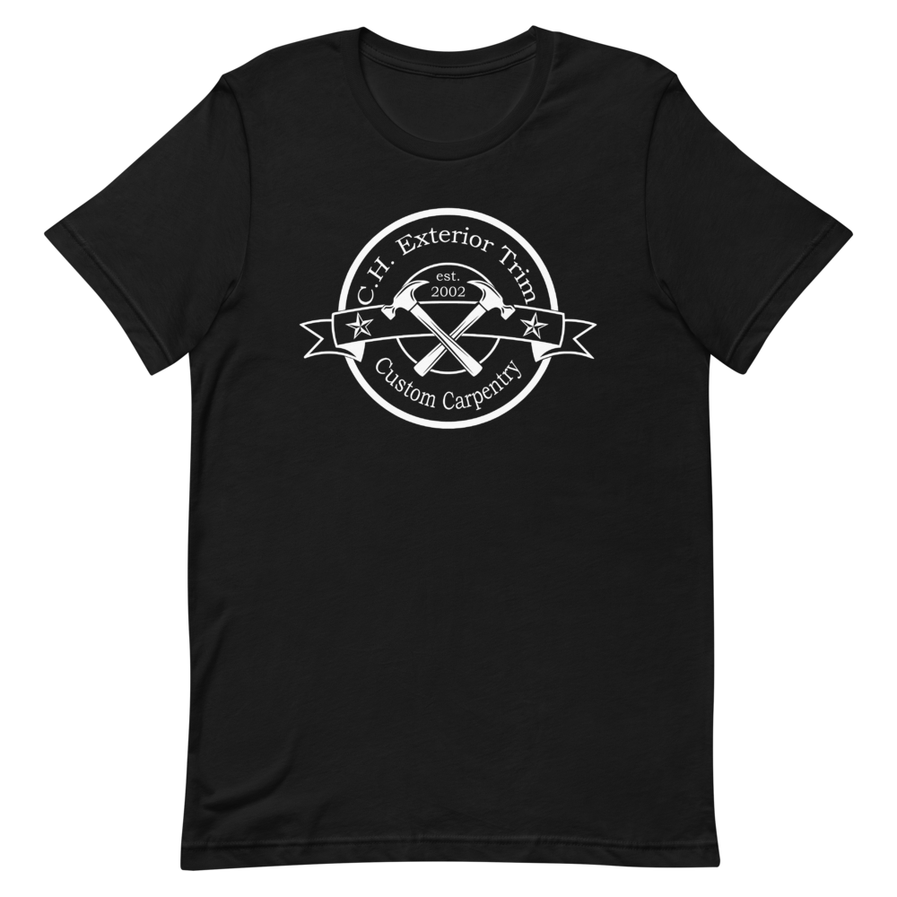 C.H. Exterior T-Shirt Front Logo, Color: Black, Size: XS
