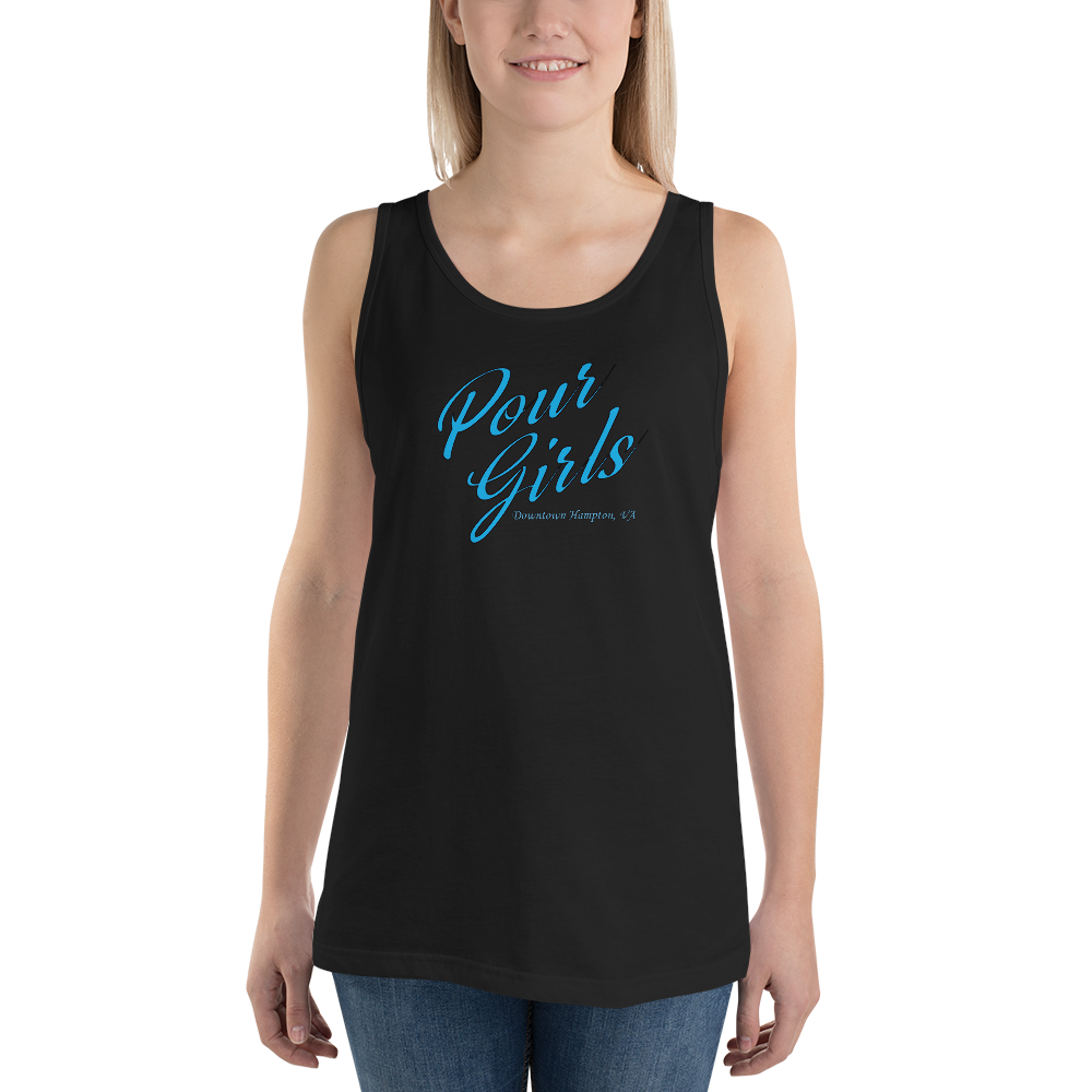 Pour Girls Tank Top - Men&#39;s and Women&#39;s, Color: Black, Size: XS