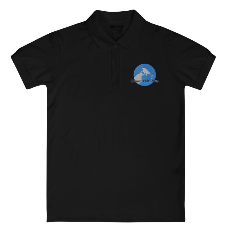 Blount's Cleaning Embroidered Women's Polo Shirt