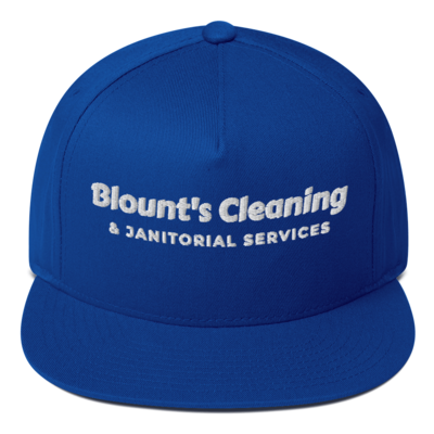Blount&#39;s Cleaning Flat Bill Cap