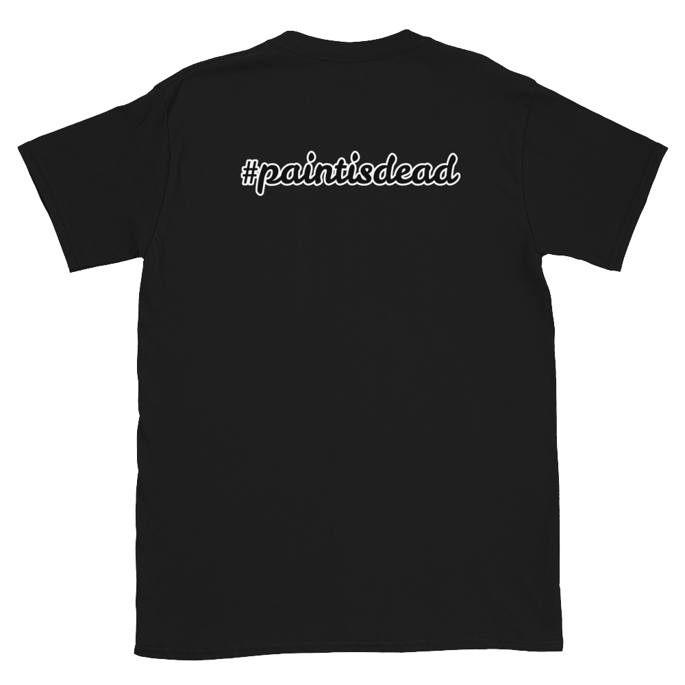 ProVinyl Co. Paint Is Dead T-Shirt, Color: Black, Size: S