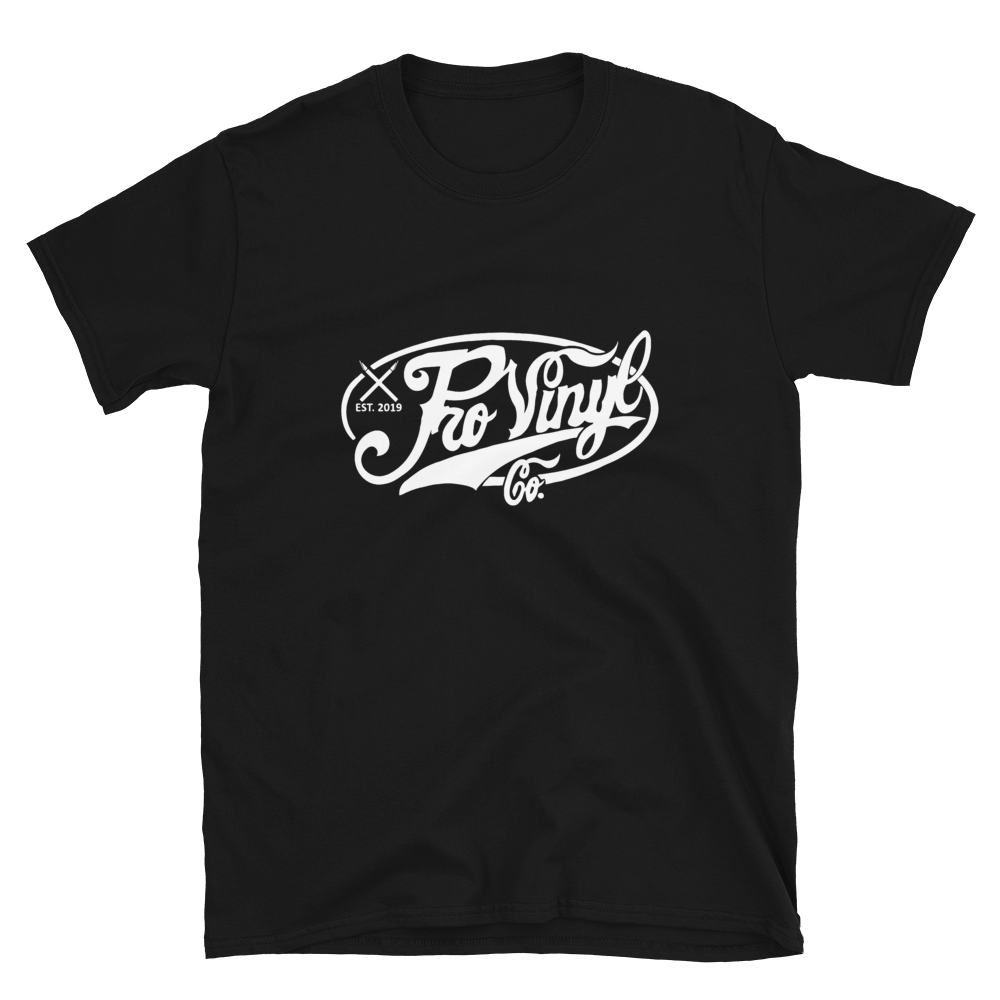 ProVinyl Co. Logo T-Shirt, Color: Black, Size: S