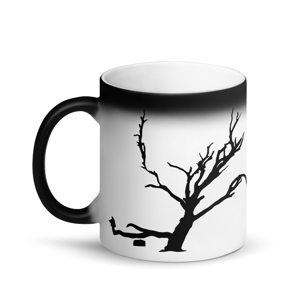 Matte Black Magic Mug