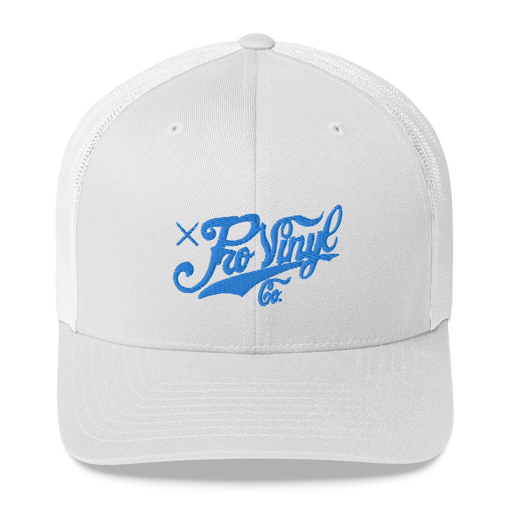 ProVinyl Co. Trucker Cap, Color: White