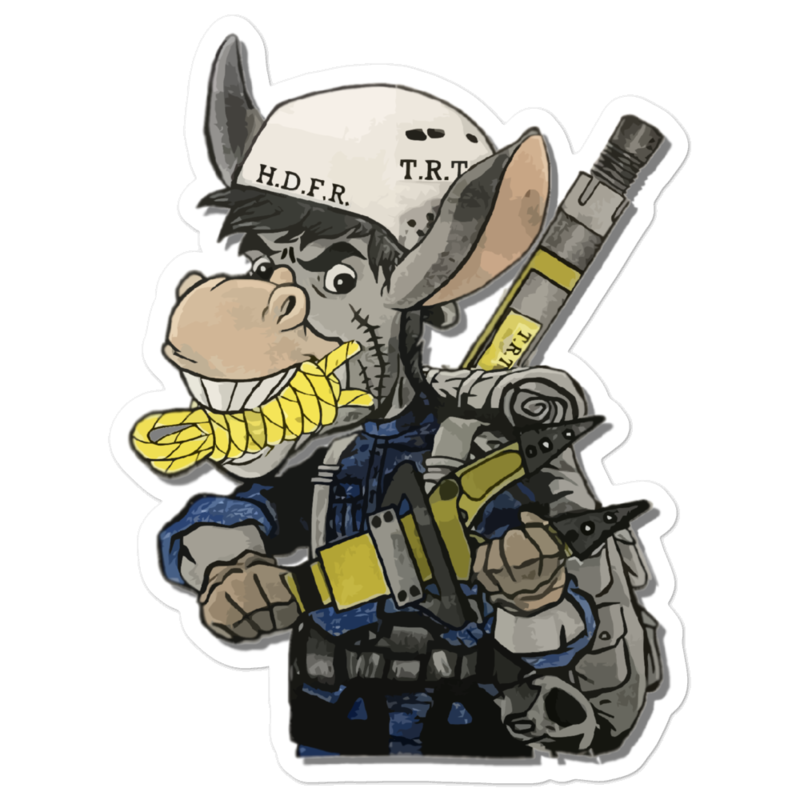 Hampton TECH Team Bubble-free stickers