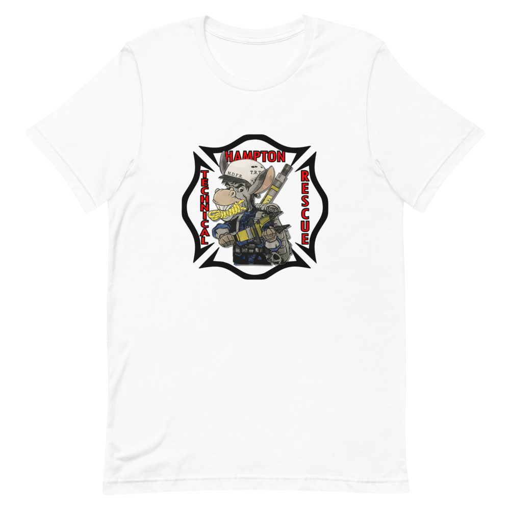 Tech Donkey Hampton Technical Rescue Short-Sleeve T-Shirt, Color: White, Size: XS