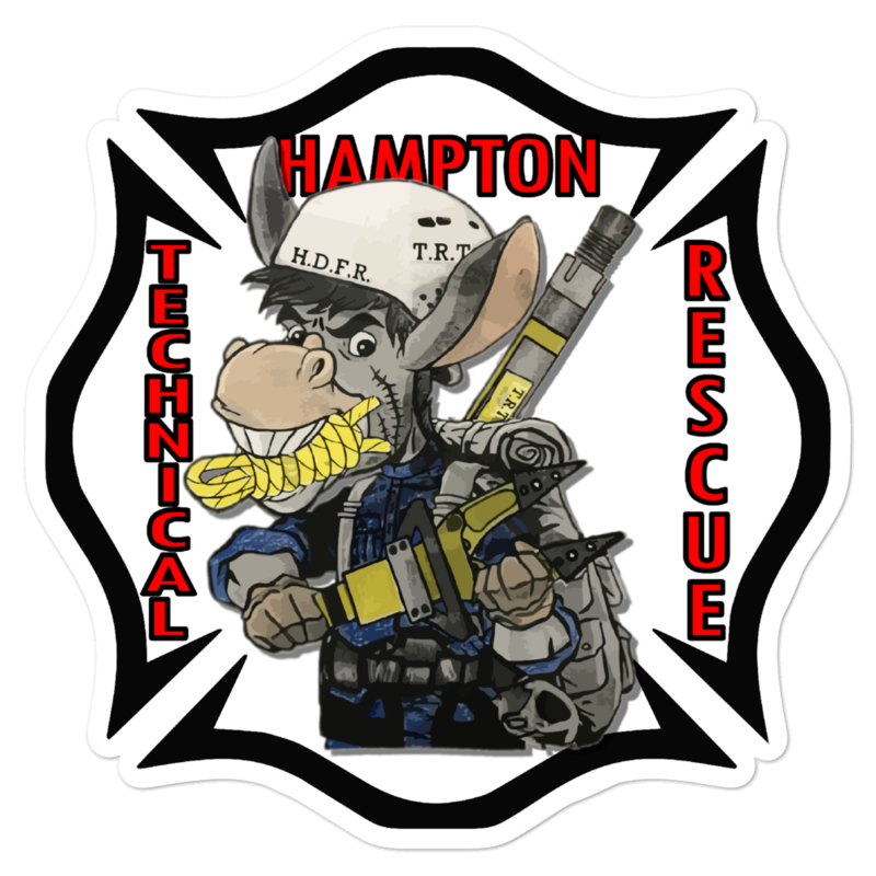 Hampton Tech Team Bubble-free stickers